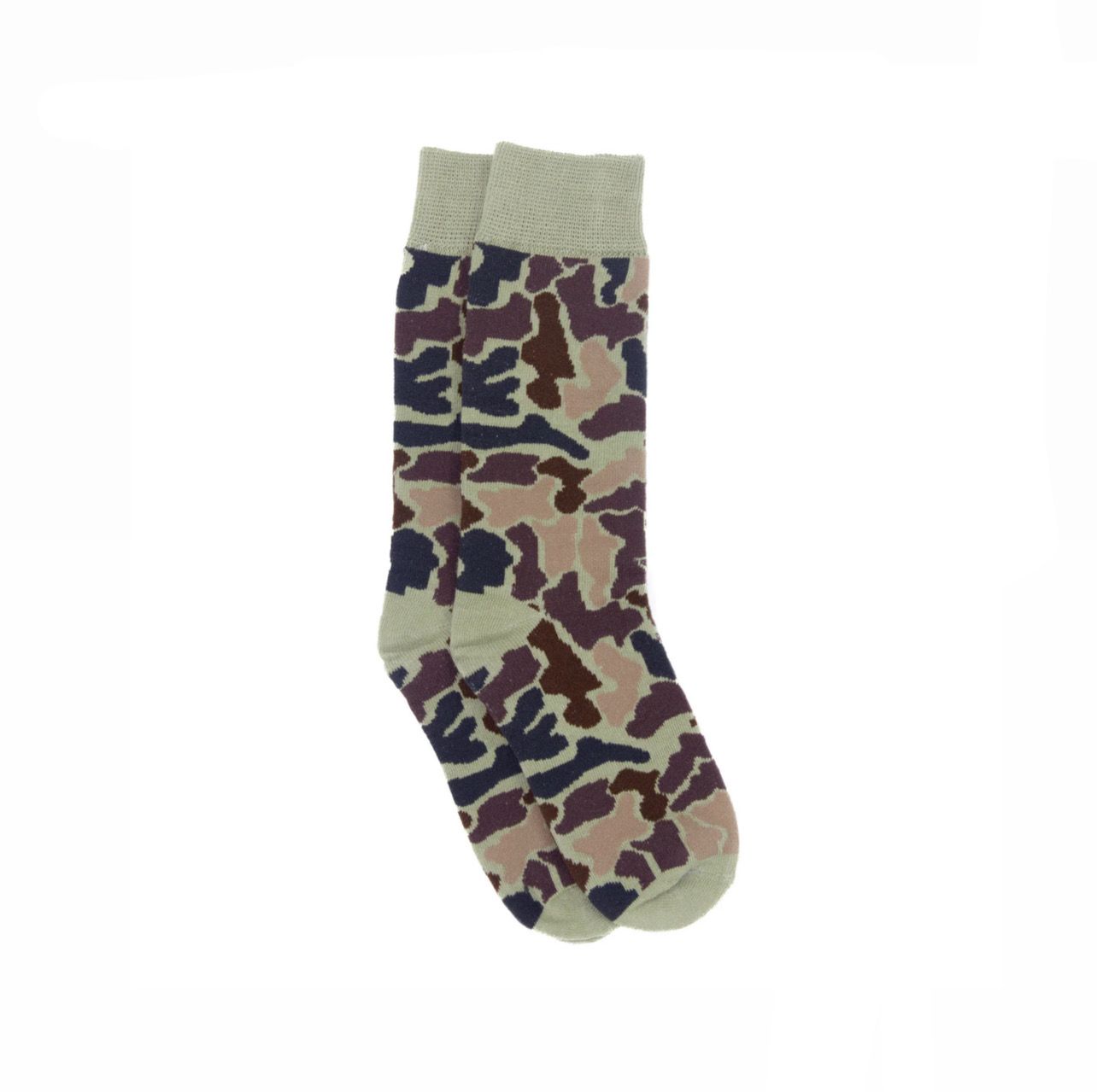 Properly Tied Lucky Duck Socks- Vintage Camo