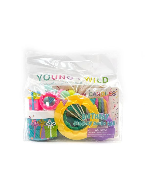 YWF Birthday Sensory Dough Bag