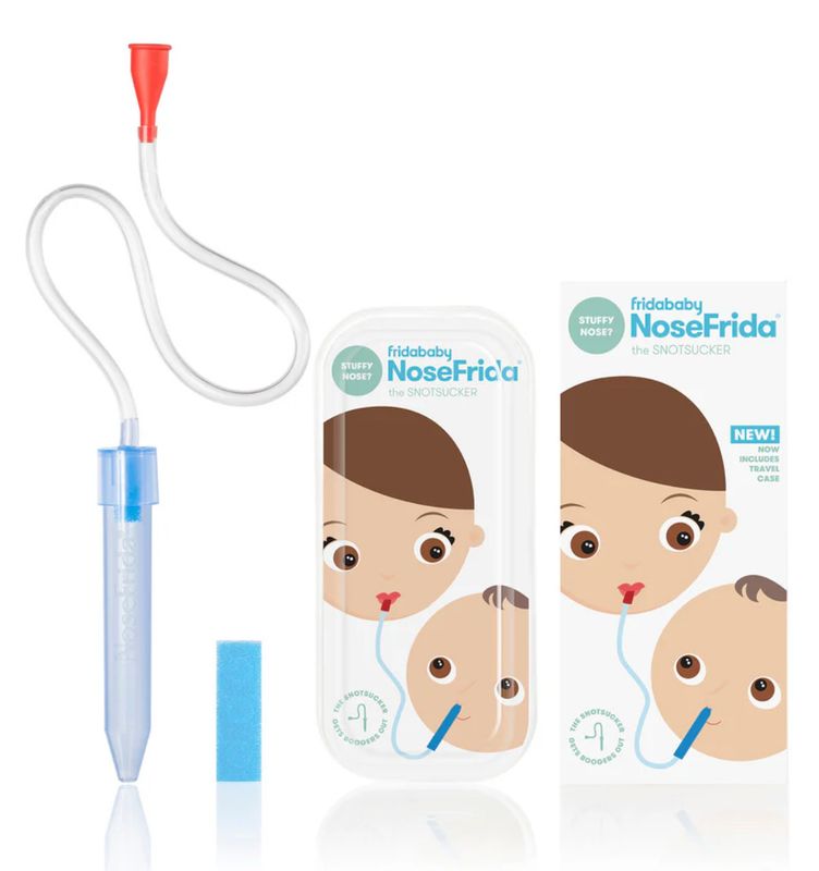 NoseFrida the SNOTSUCKER + TRAVEL CASE
