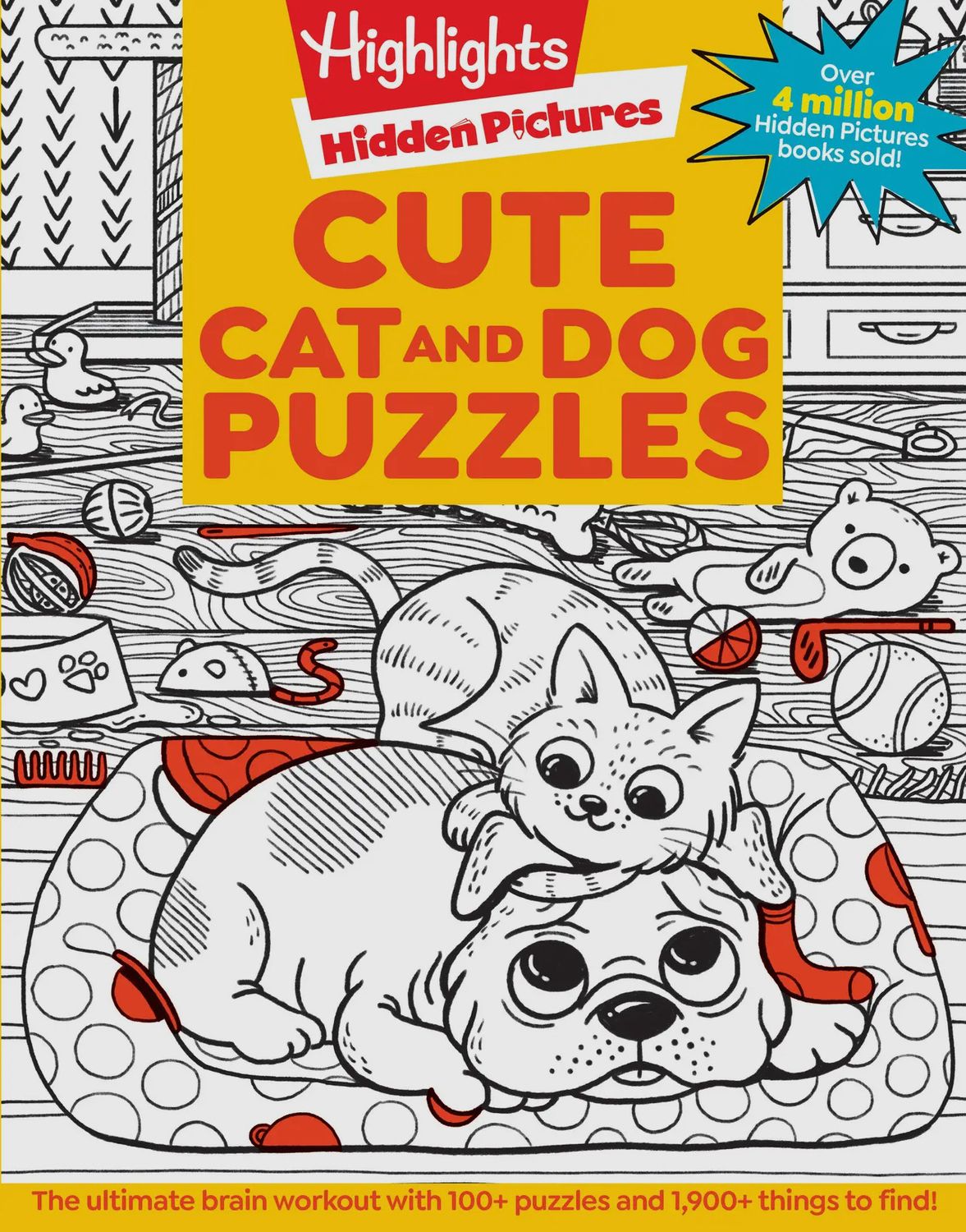 Highlights For Kids- Cute Cat and Dog Puzzles