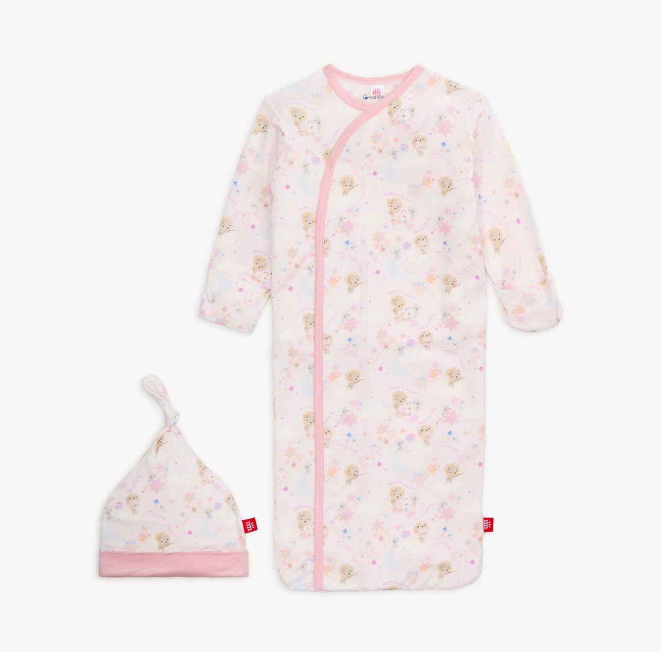 Star Catcher Modal Magnetic Gown with Ruffle Hat