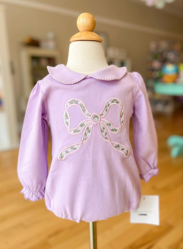 Bow Long Sleeve Bubble