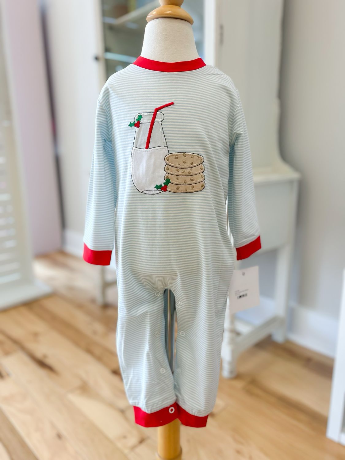Milk &amp; Cookies Boys Romper