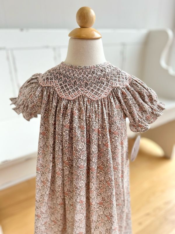 Sabrina Floral Smocked Dress