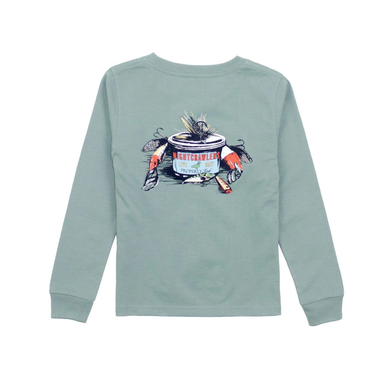 Properly Tied Bait And Tackle L/S- Fog