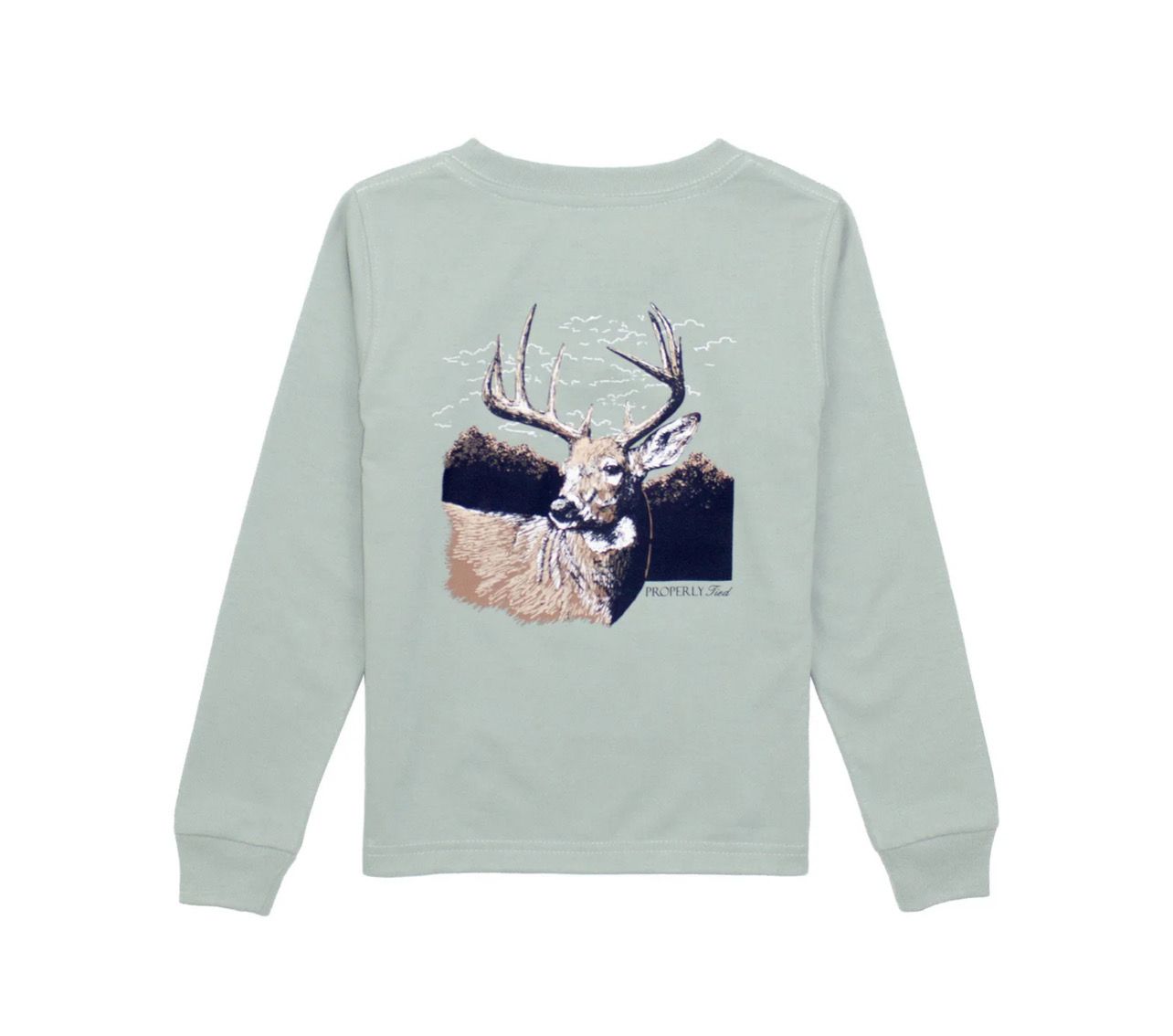 Properly Tied Buck L/S- Sage