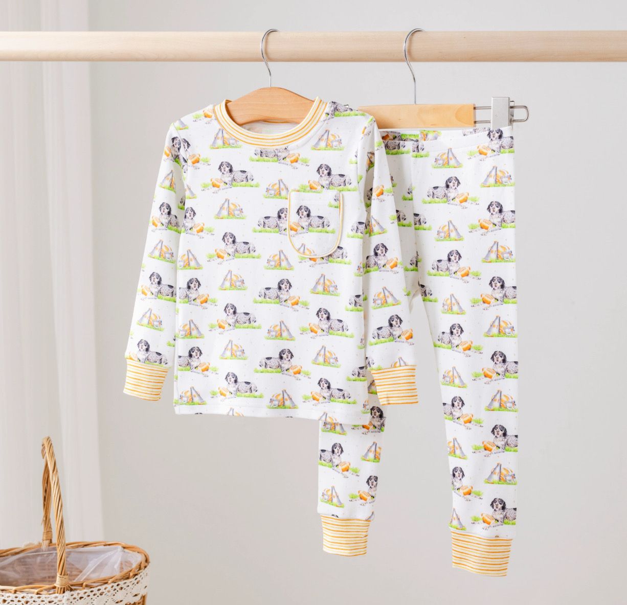 Tennessee Mascot Mania Organic Cotton Pajama Set