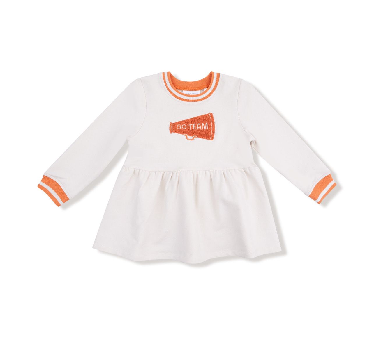 French Terry Sport Orange Dress