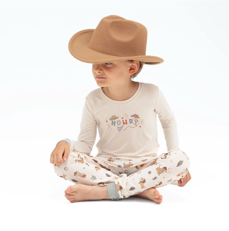 Cowboy Dogs - L/S Loungewear Set