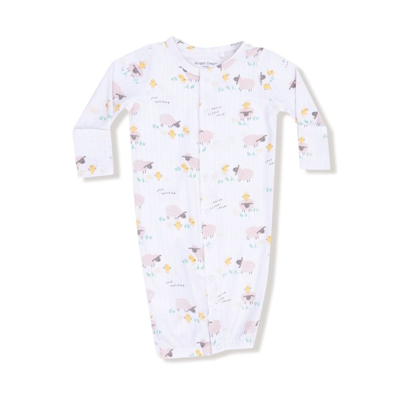 Just Hatched Pink Stripe Convertible Gown