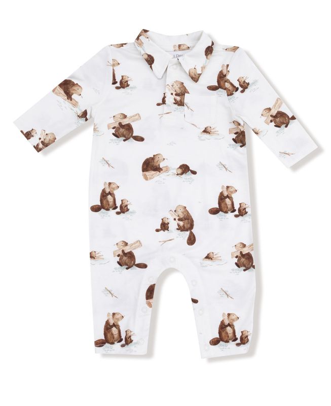Baby Beavers Polo Romper