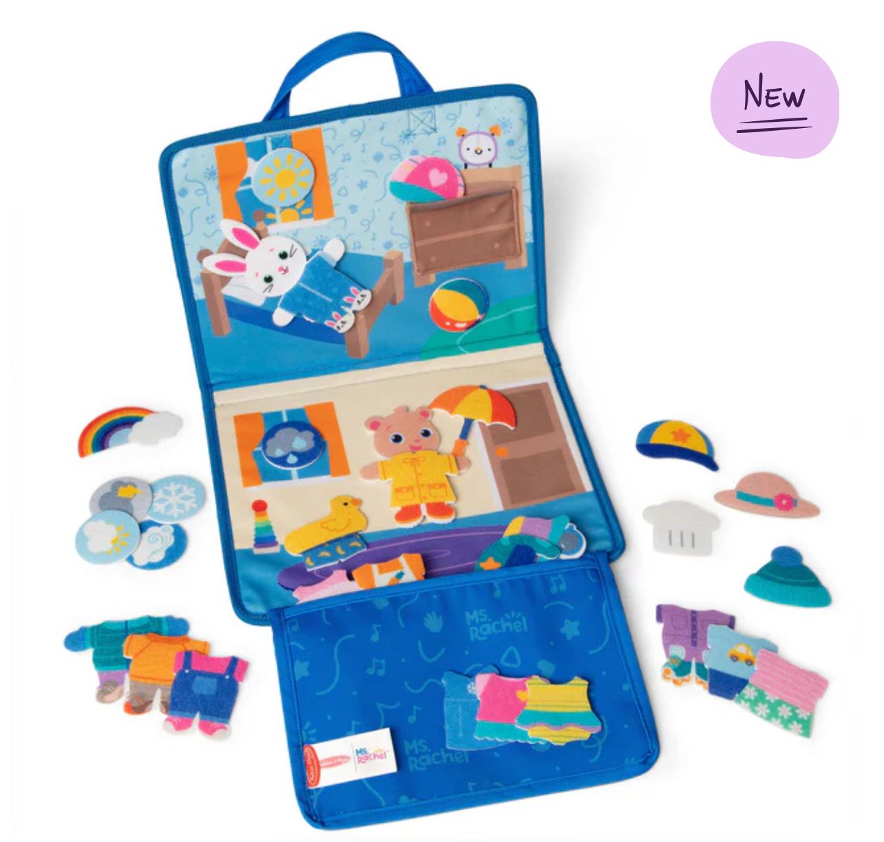 Ms. Rachel What to Wear Felt Activity Board