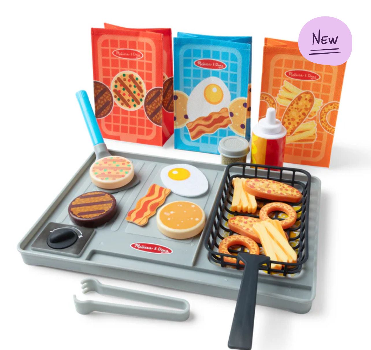 Flip &amp; Fry Grill Play Set