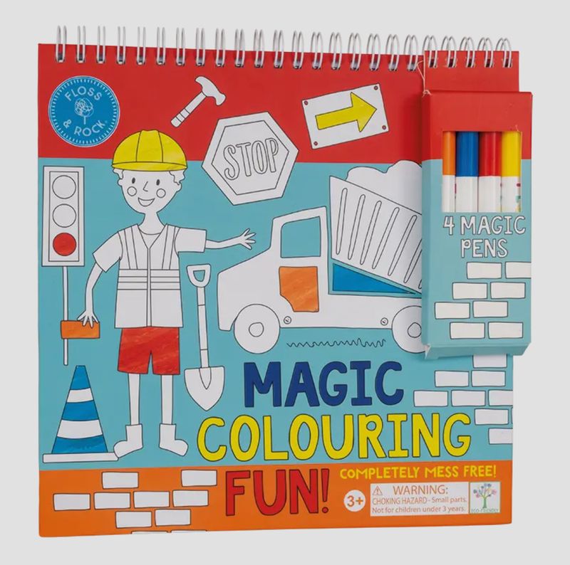 Construction Magic Colouring Fun
