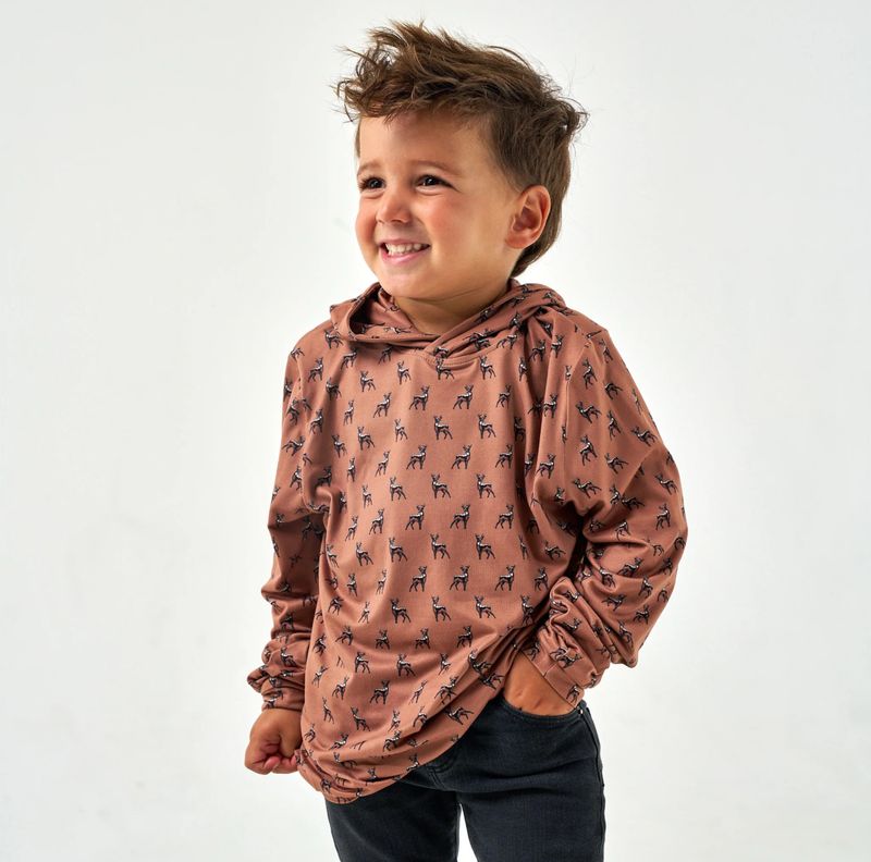 Burlebo Youth Performance Hoodie - Whitetail Deer