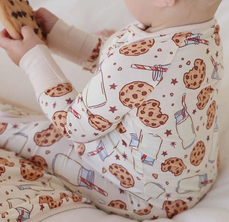 Caden Lane Cookie Cuddles Convertible Zip Romper