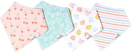 Copper Pearl &quot;Cheery&quot; Bandana Bib Set