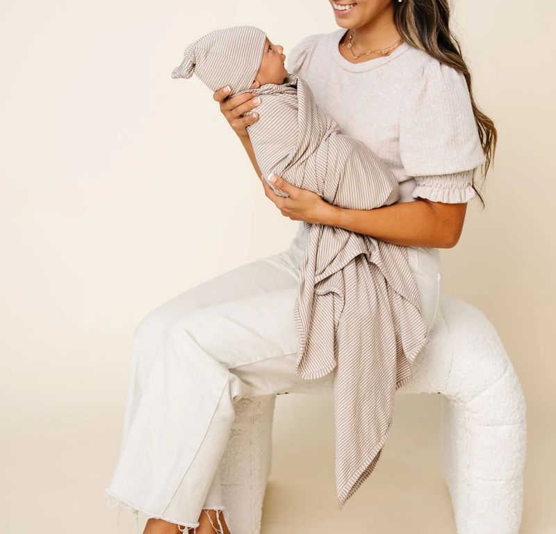 Lou Lou &amp; Co &quot;Banks&quot; Swaddle Blanket