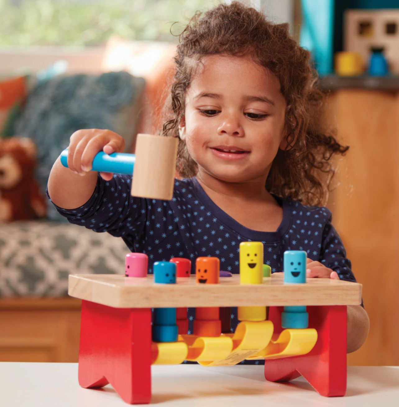 Deluxe Pounding Bench Toddler Toy