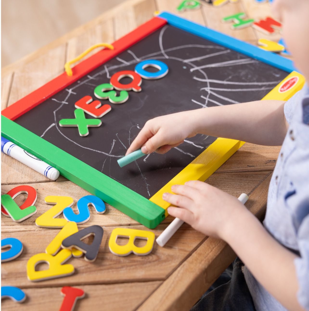 Magnetic Chalkboard/Dry-Erase Board