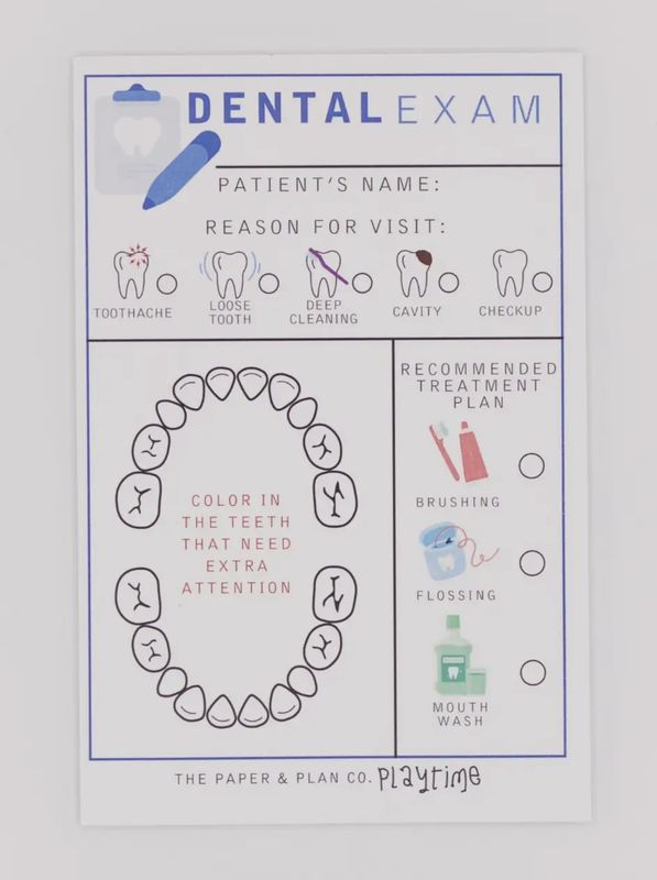 Kids Playtime Pad™ - Dental Exam