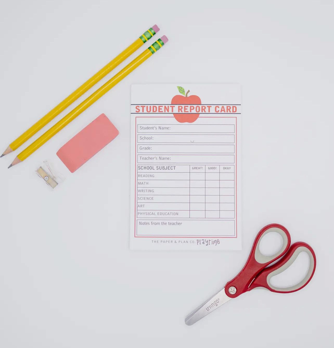 Kids Playtime Pad™ - Student Report Card
