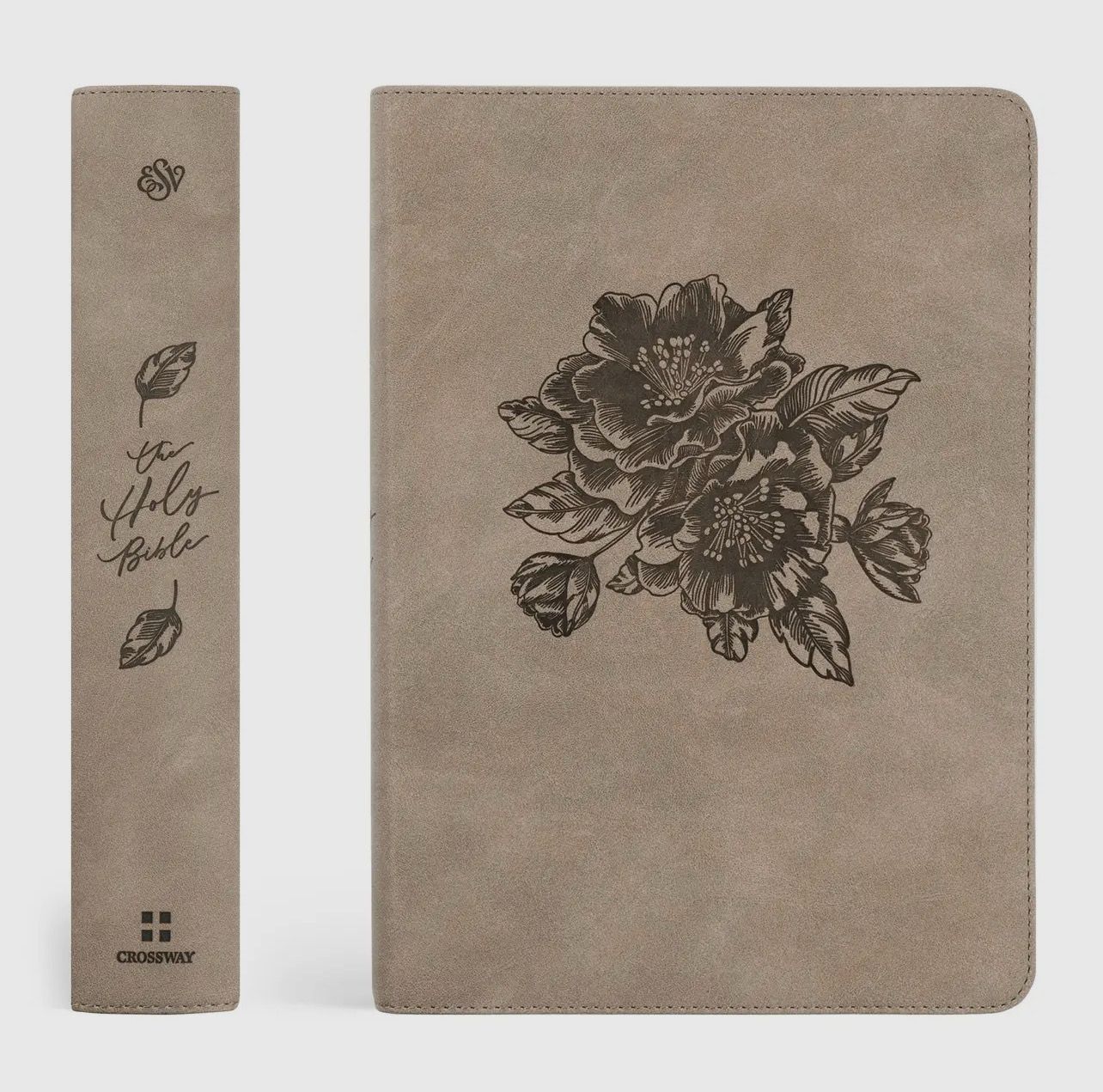 ESV Large Print Journaling Bible: Nara Theme