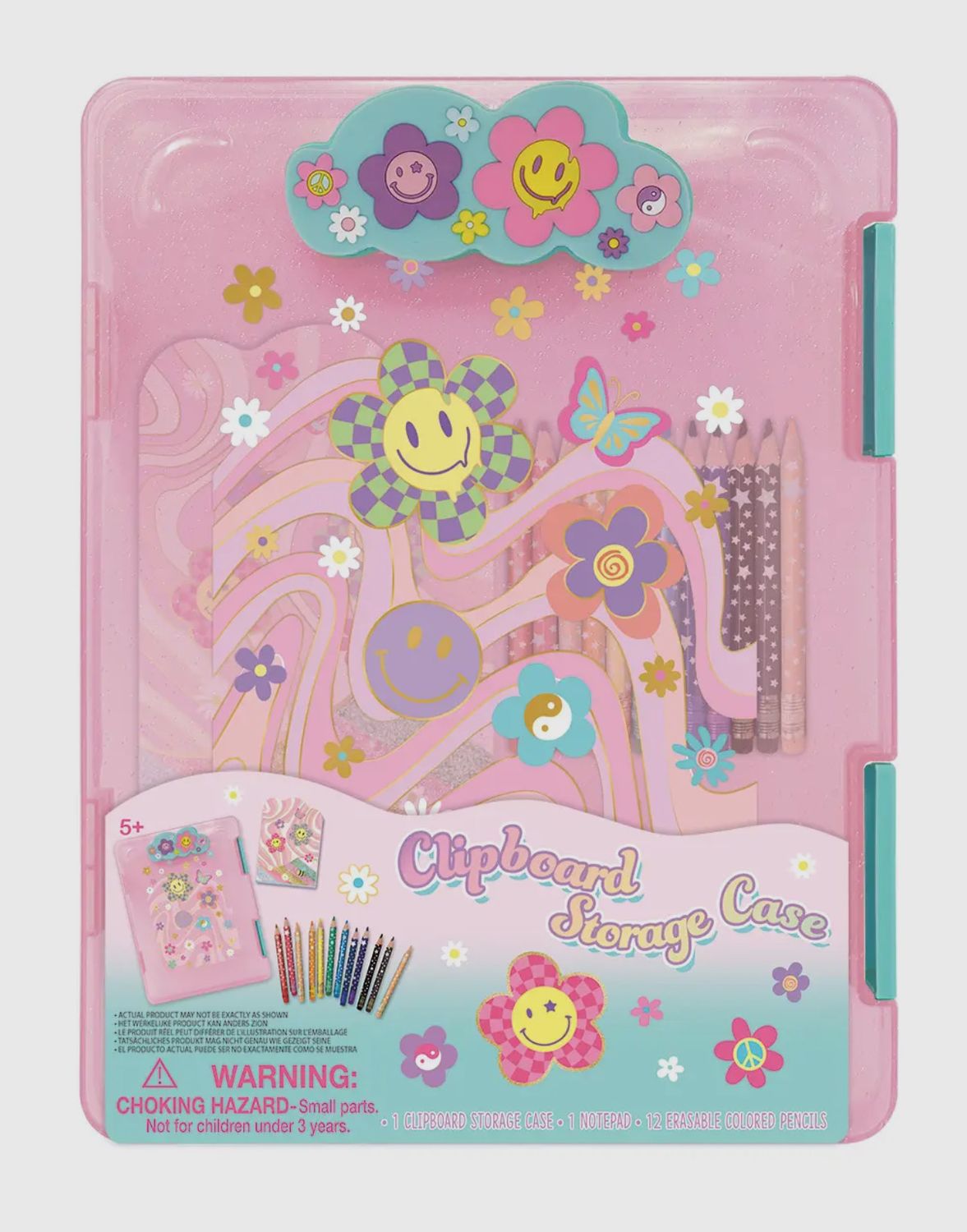 Groovy Flower Clipboard Case