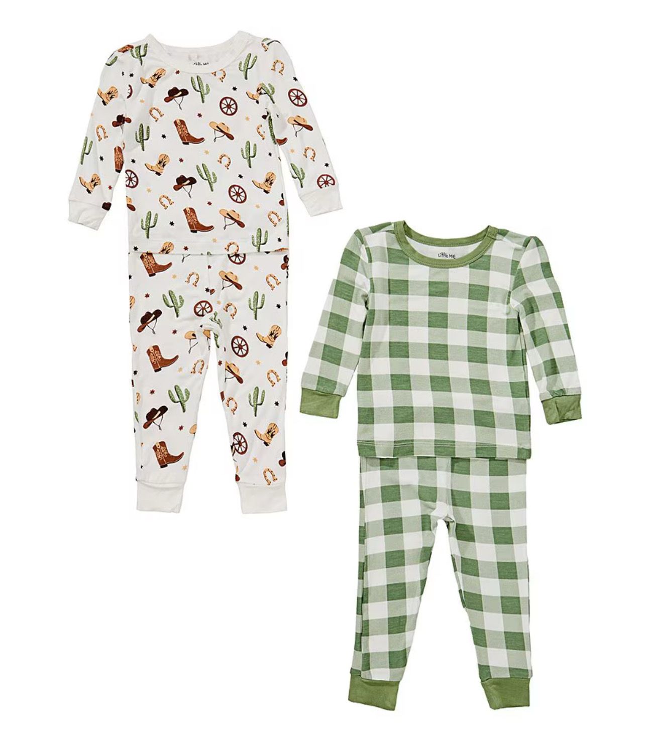 Cowboy Bamboo PJ 4-Piece (2 Complete Sets)