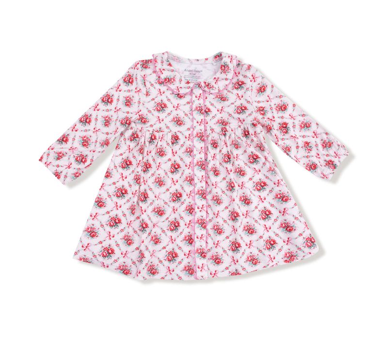 Rose Bow Lattice Jill Dress