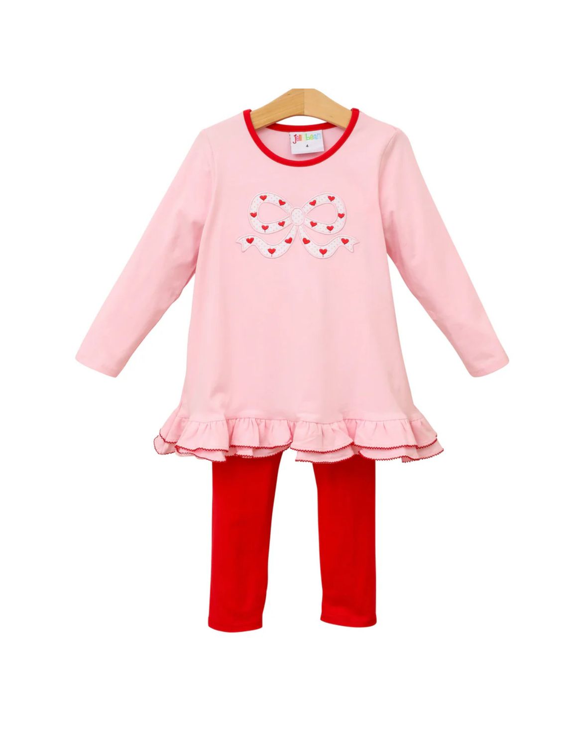 Cupid's Bow Ruffle Pants Set