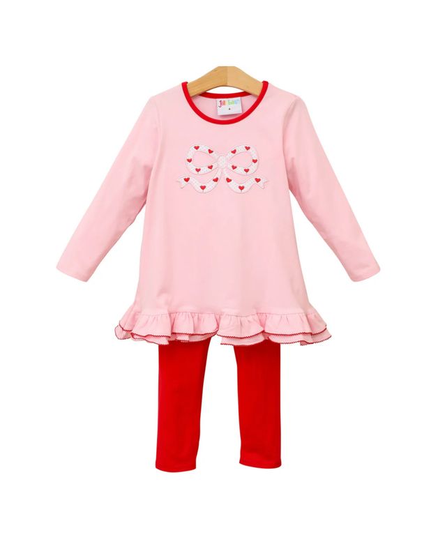 Cupid's Bow Ruffle Pants Set