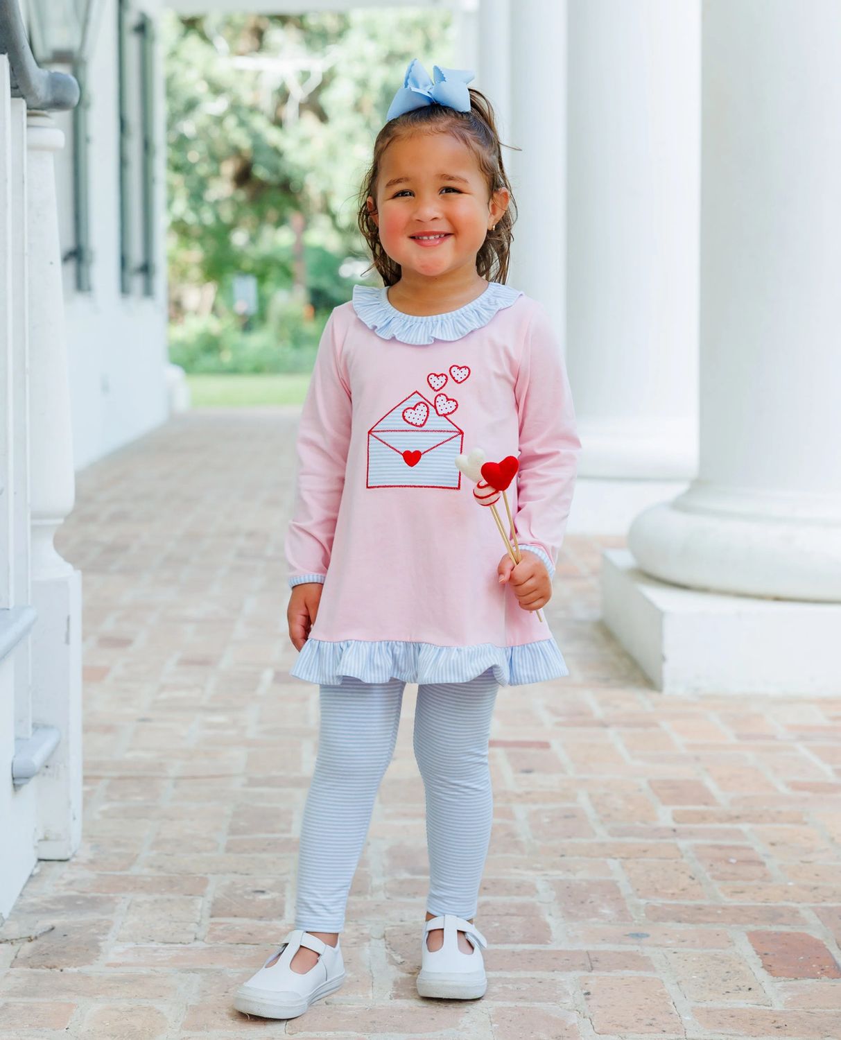 Love Letters Ruffle Pants Set