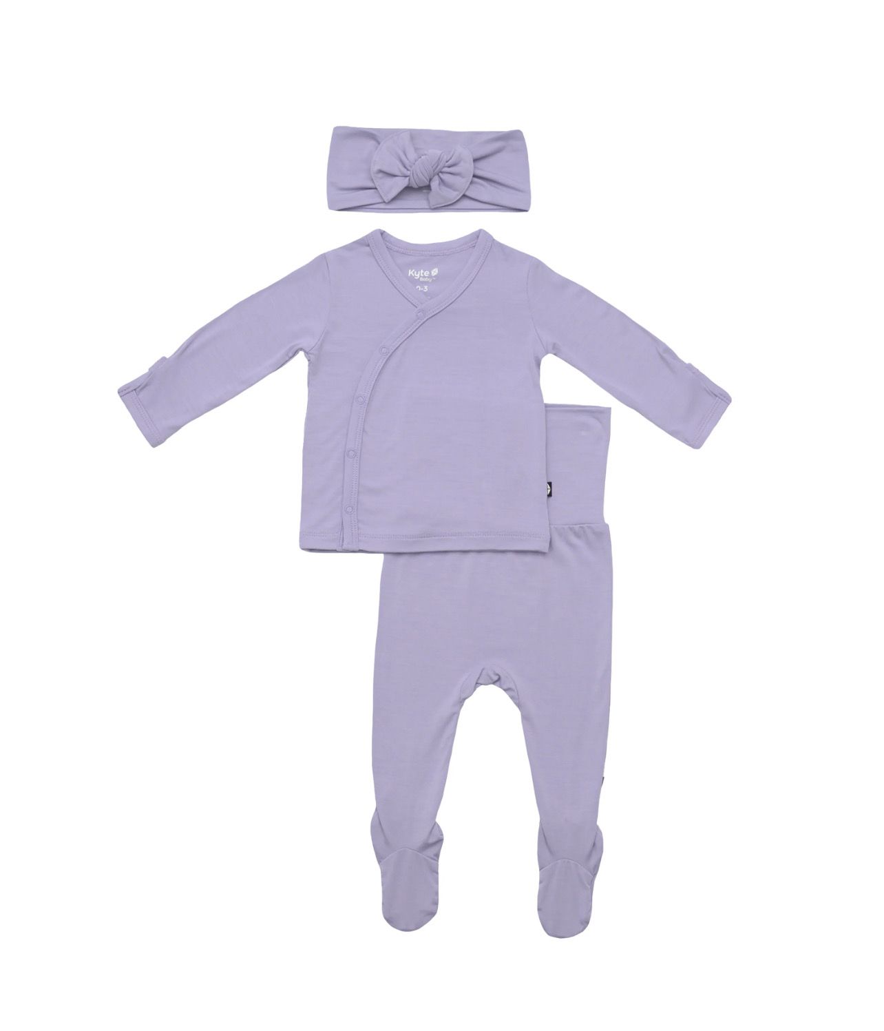 Kyte Baby Take Me Home Set with Bow in Taro