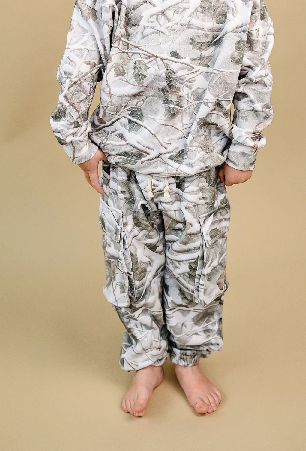 Camo Cargo Jogger Set