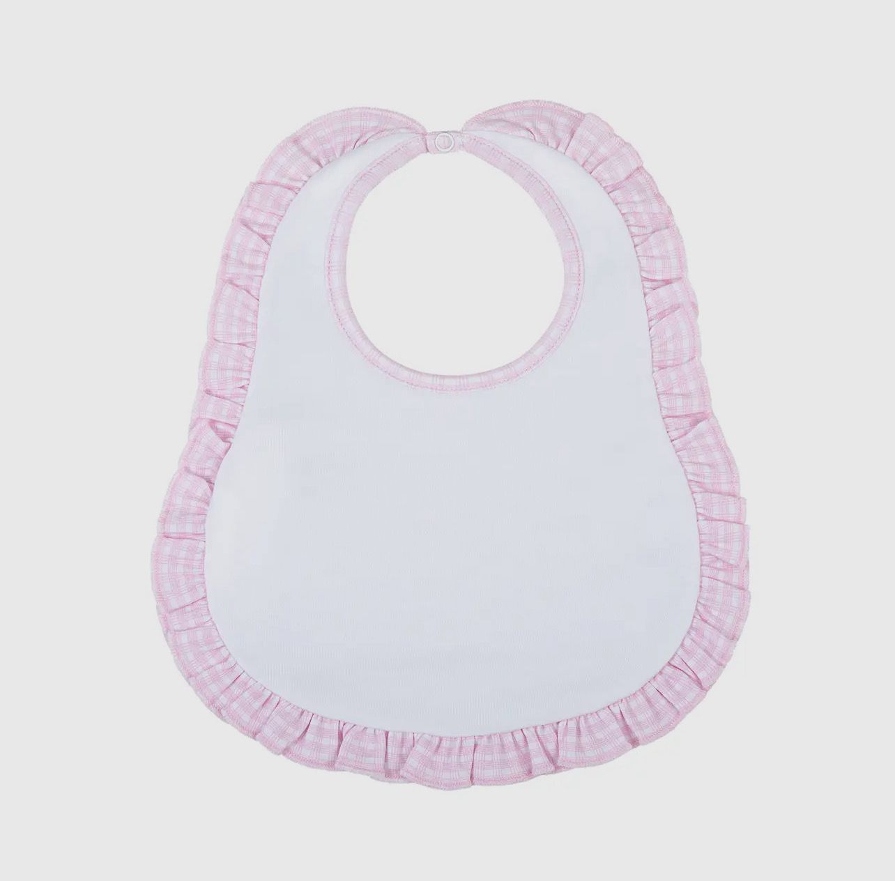 New Beginnings Ruffle Bib - Pink