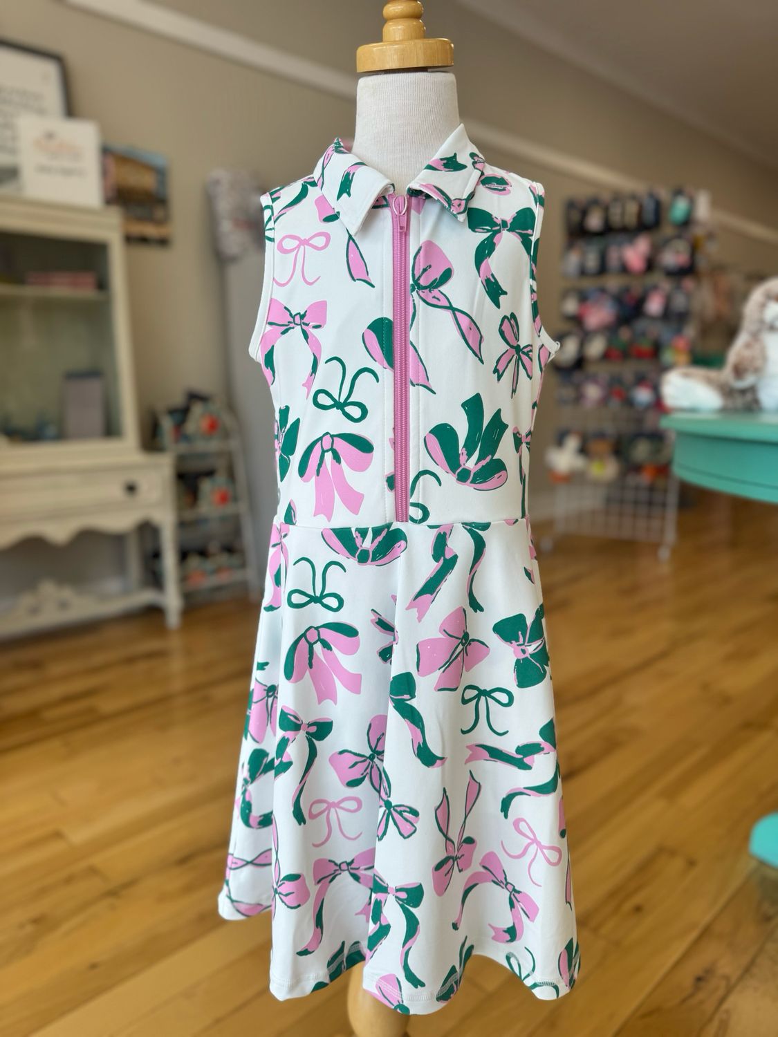 SWOON Country Club Bows Active Dress