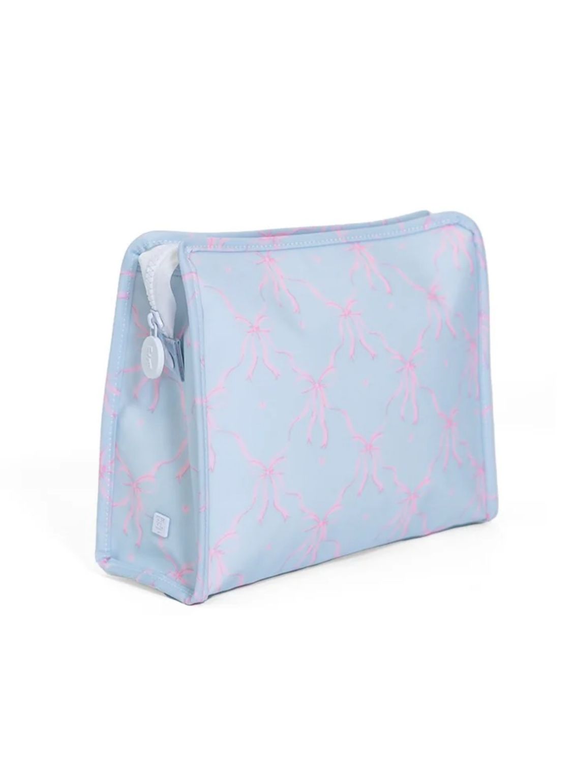 TRVL Roadie Large Zip Pouch- Eloise Bow