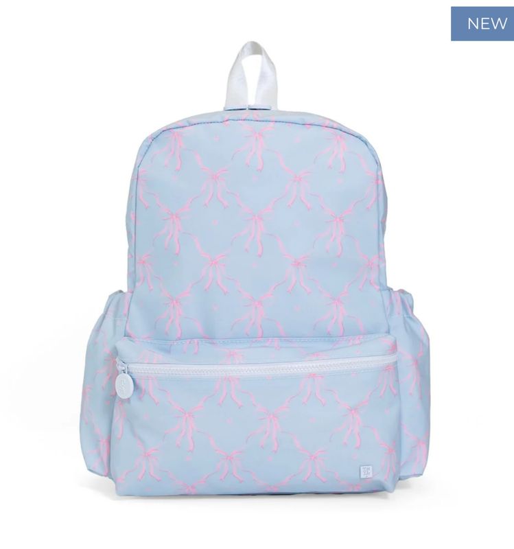 TRVL Backpacker Backpack- Eloise Bow