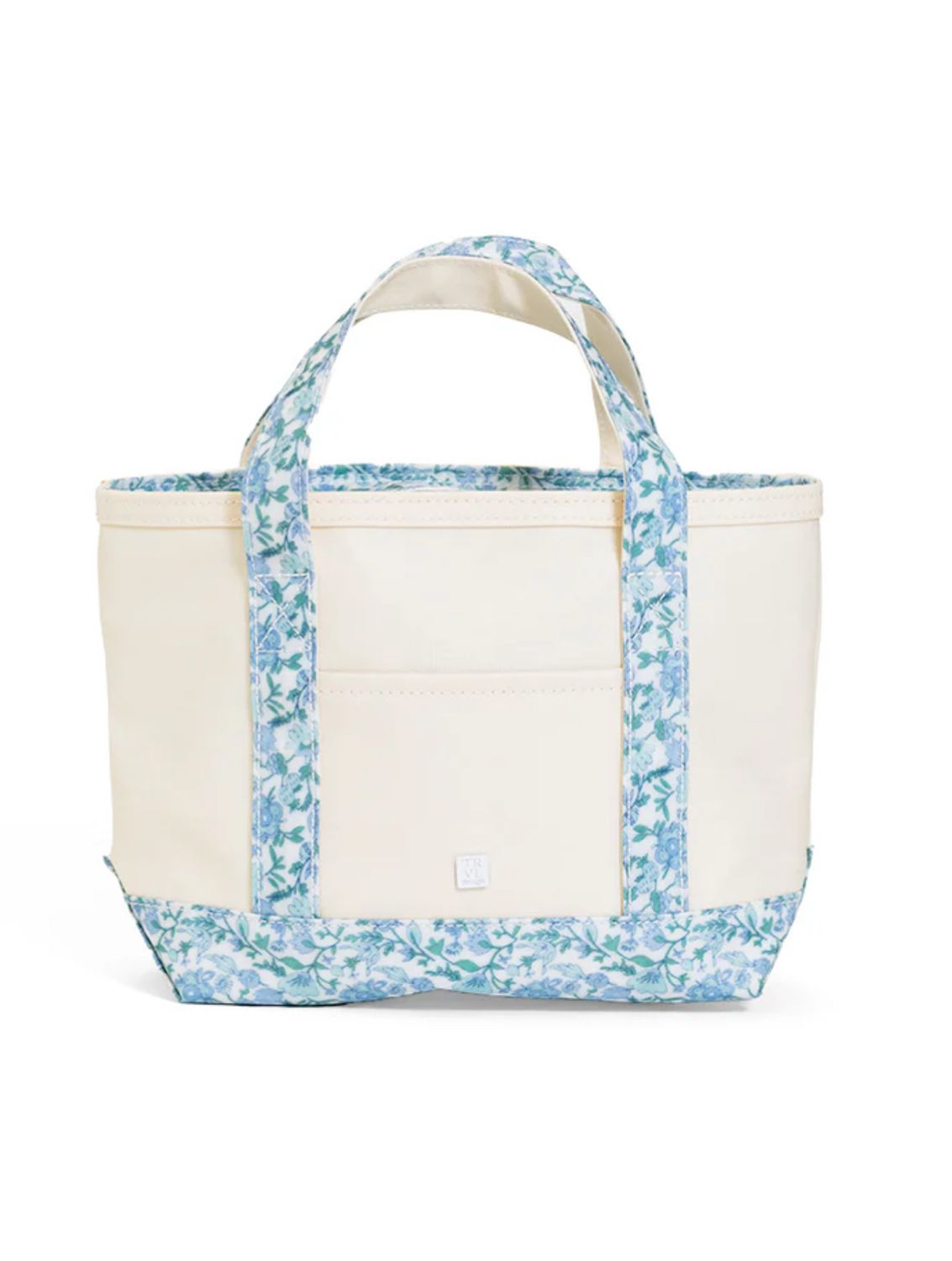 TRVL Mini Canvas Tote with Hamptons Floral
