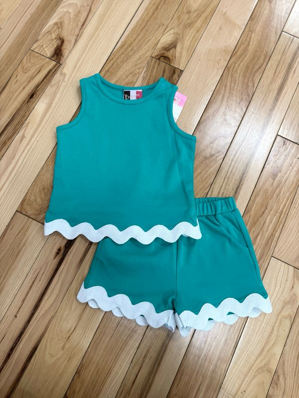 Abigail Green Short Set