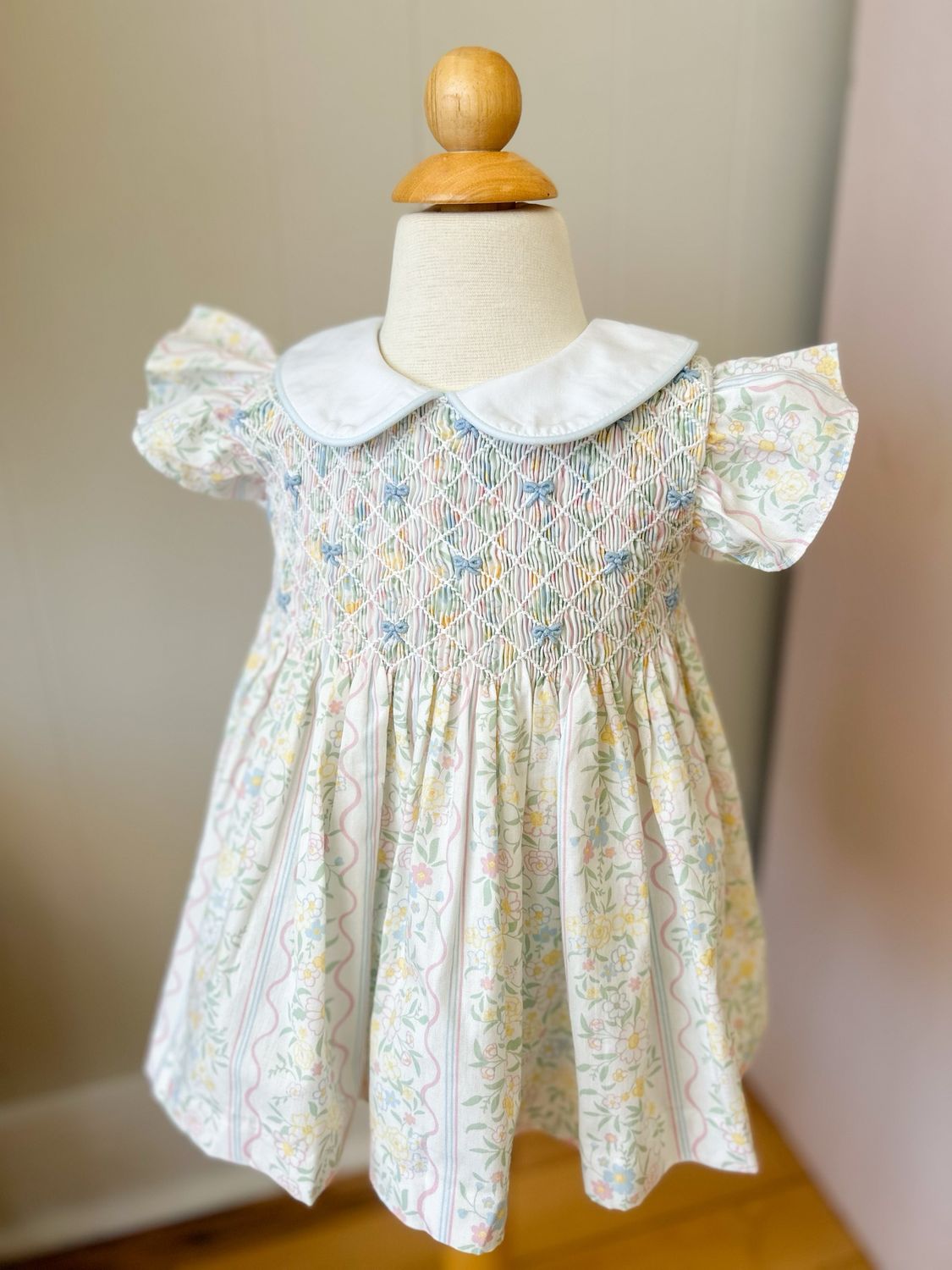 Spring Bouquet Smocked Bloomer Set