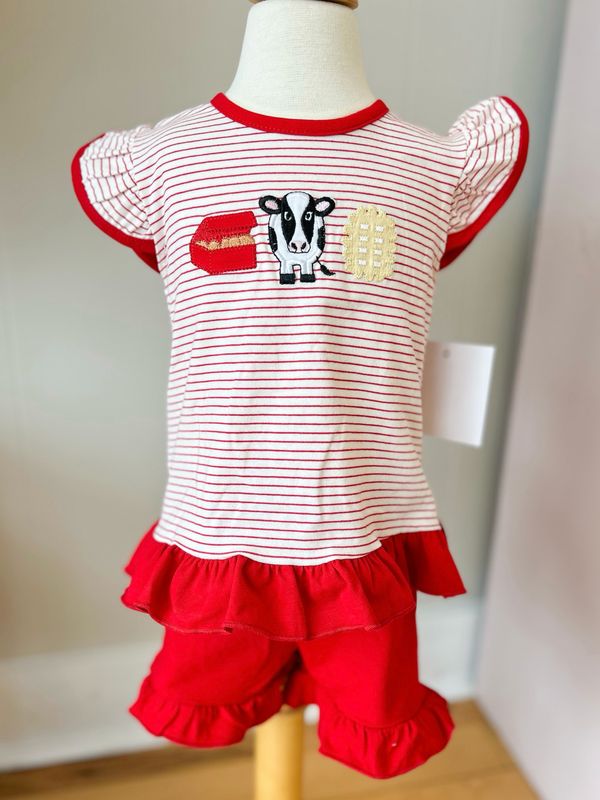 Chick-fil-A Girls Short Set