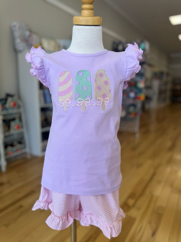 Popsicle Short Set