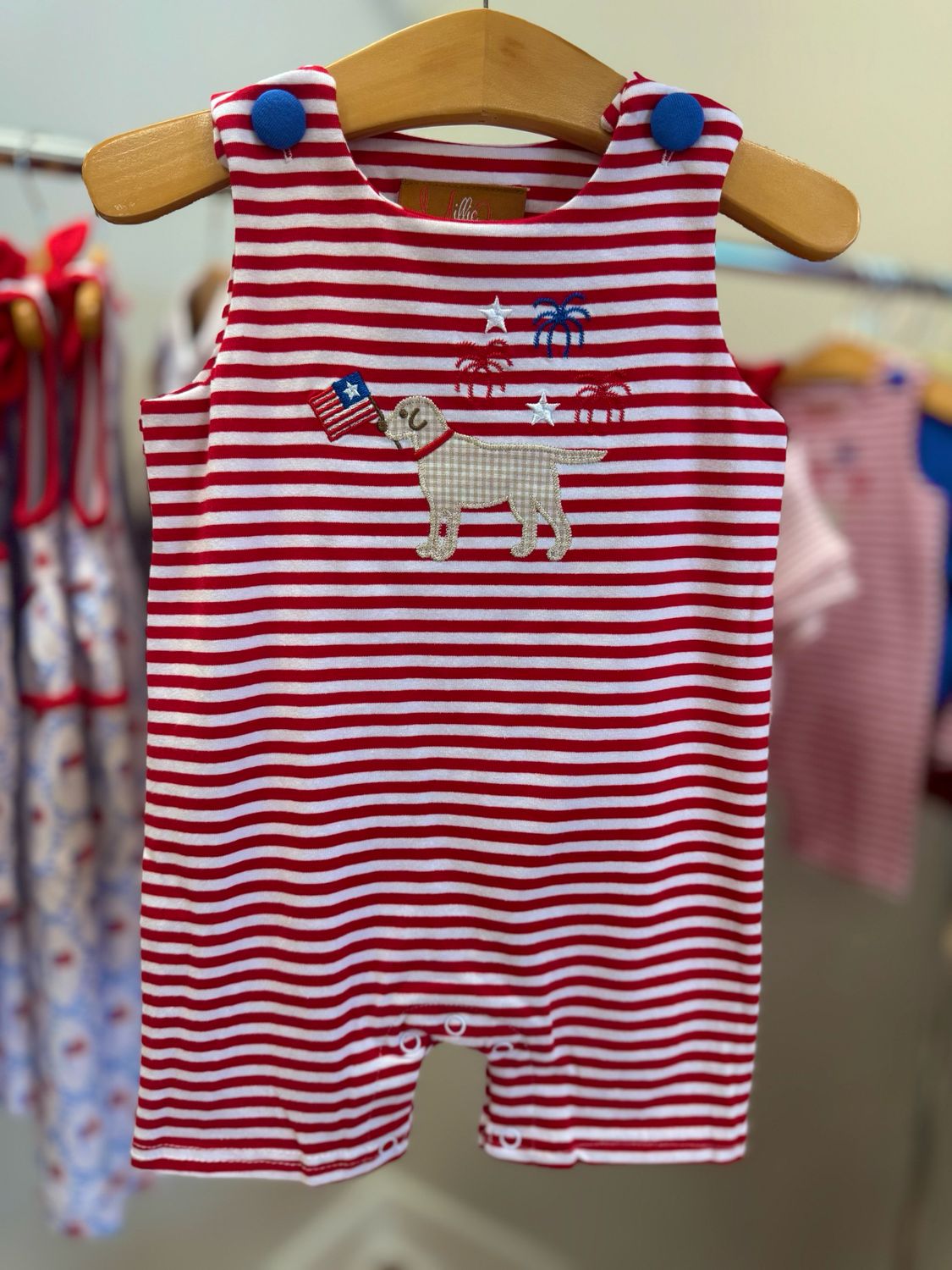 Patriotic Pup Jon Jon