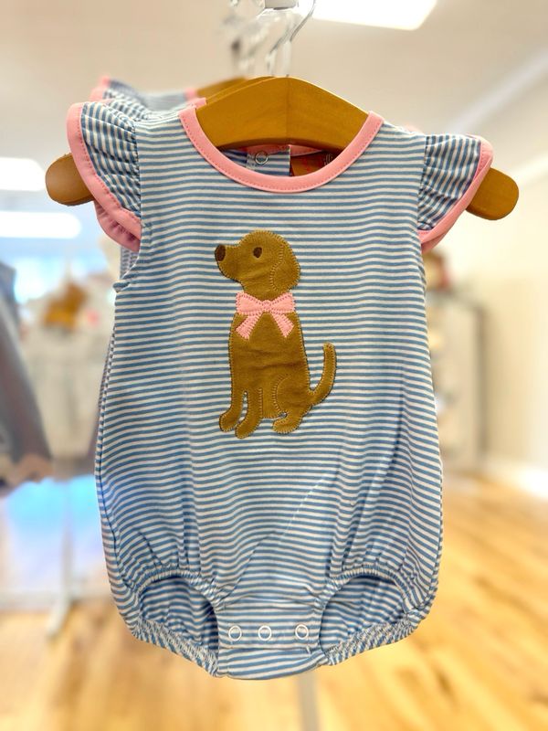 Puppy Applique A/S Bubble