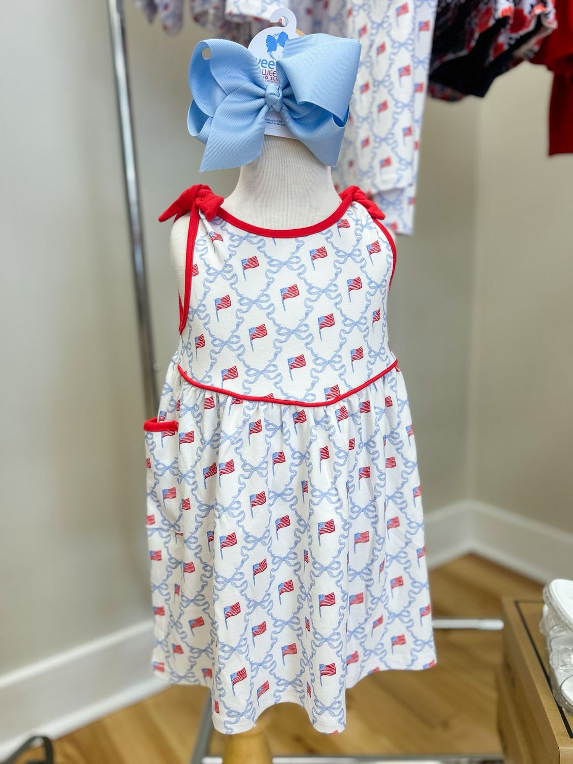 Americana Bow Sundress