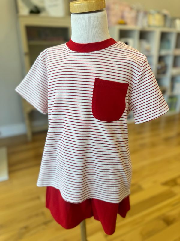 Hudson Red Short Set