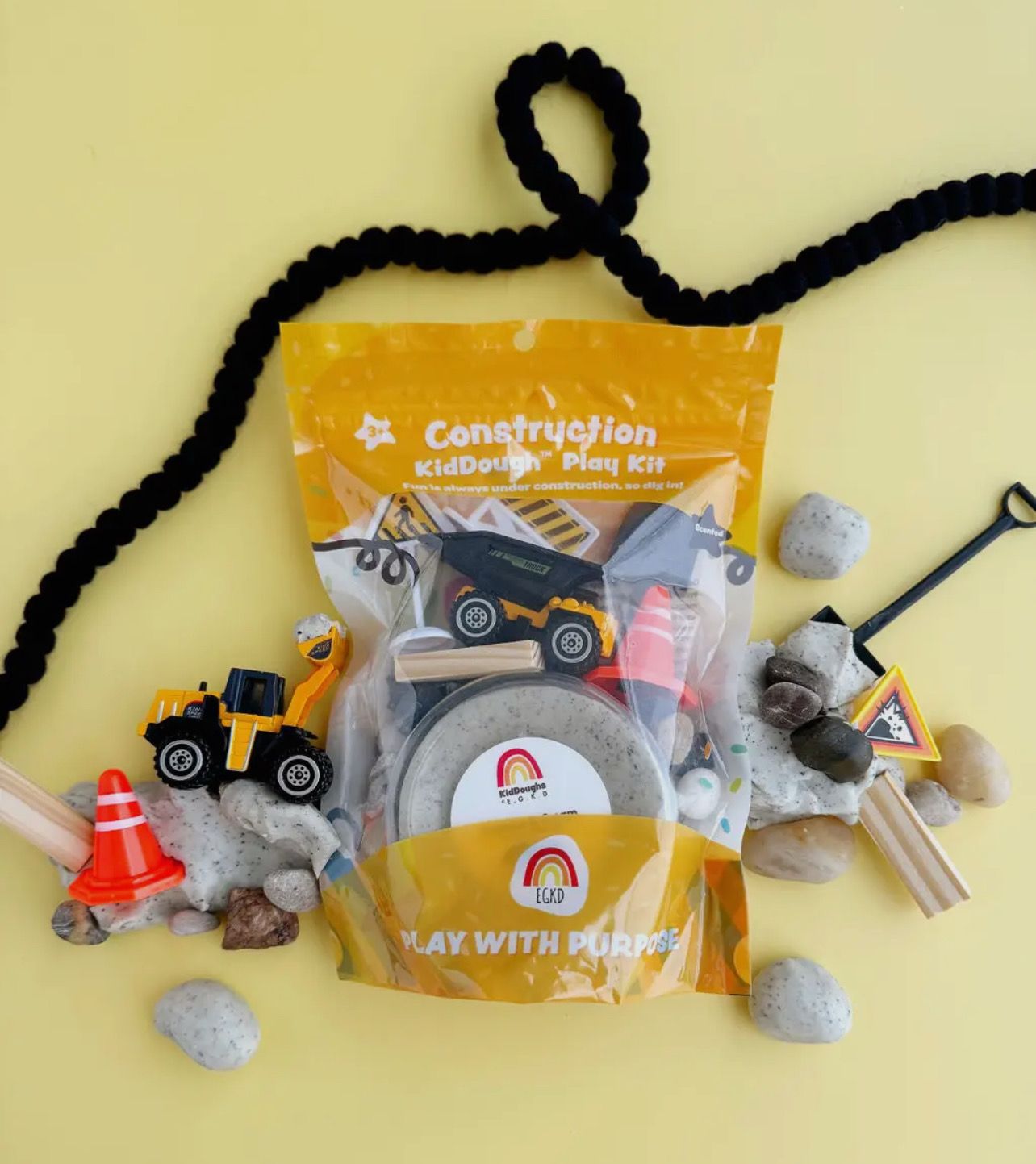 Construction Kiddough Play Kit