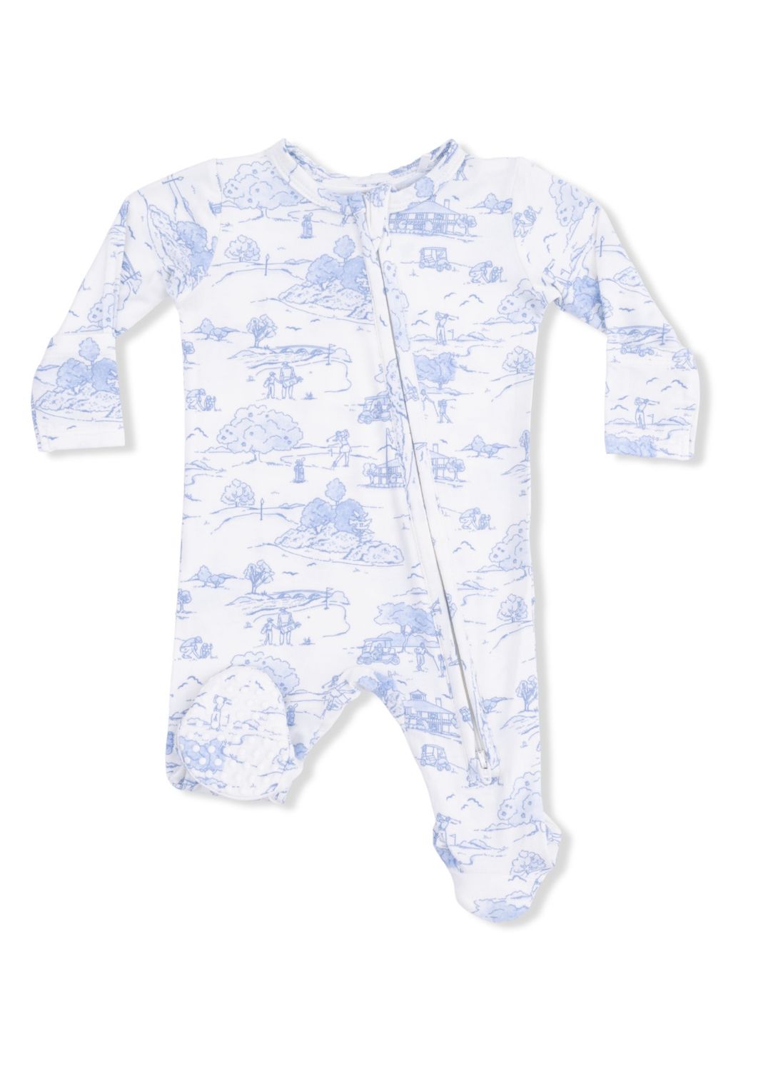 Golf Toile 2 Way Zipper Footie